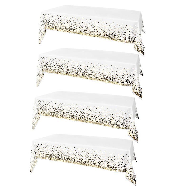 4pcs Polka Dot Tablecloths
