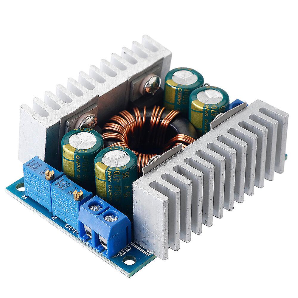 8A Dc5-30V إلى Dc1.25-30V 150 كيلو هرتز تصعيد تلقائي تنحي قابل للتعديل تنظيم جهد وحدة الطاقة مع حماية ماس كهربائى / درجة حرارة زائدة