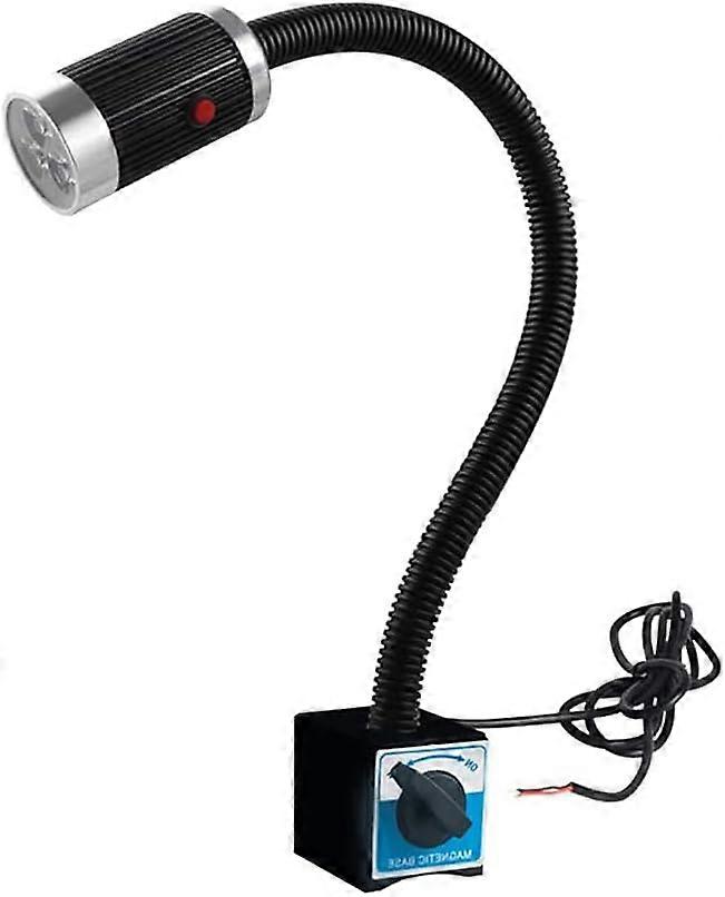 Lampe De Travail LED De Ajustable De Alliage D'Aluminium avec Base Magntique, LED Lampe De Travail De La Machine 360 Rotativ mit Commutateur, pour