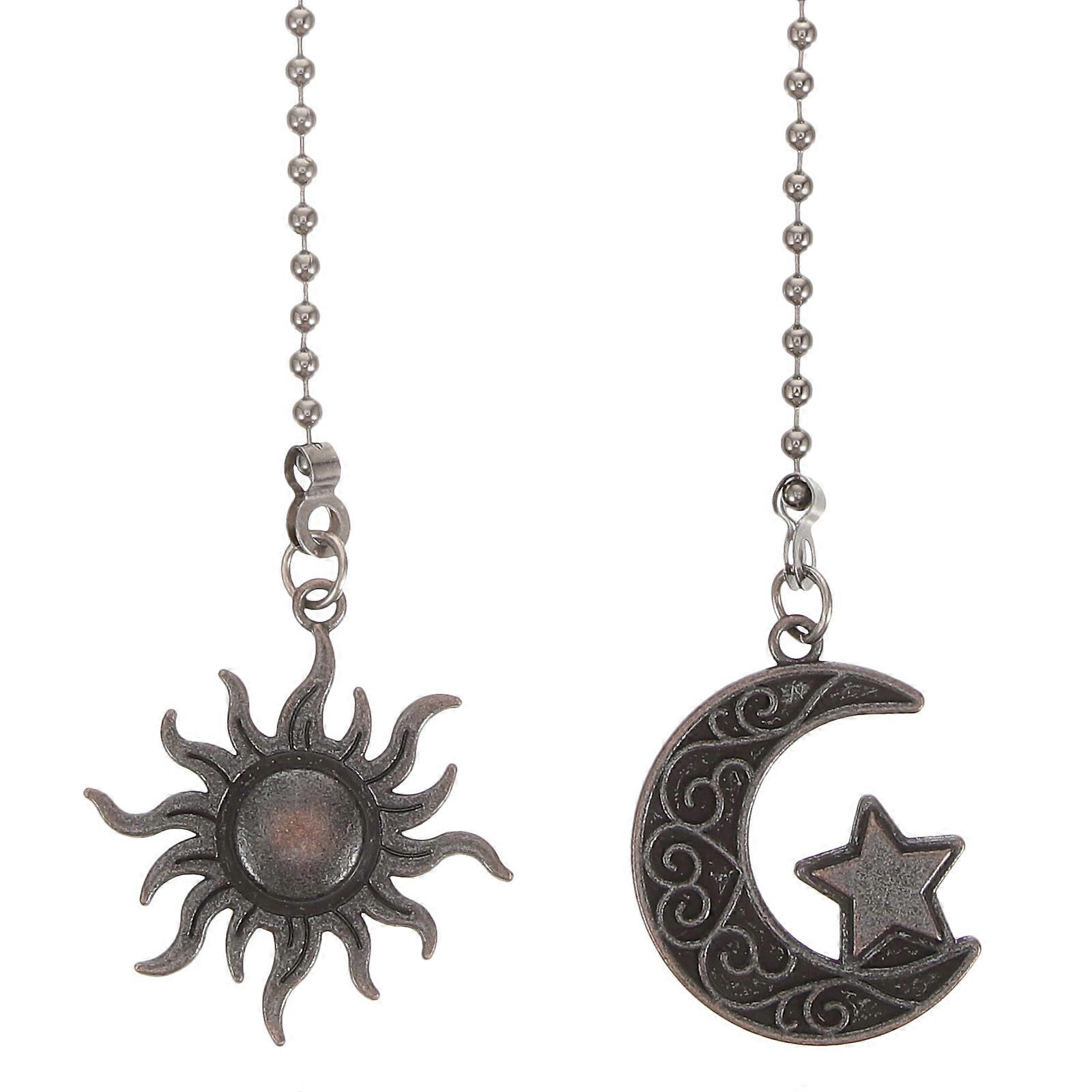 2Pcs Chandelier Chain Pendant Decorative Bulb Chain Light Chain Extension Pull Chain