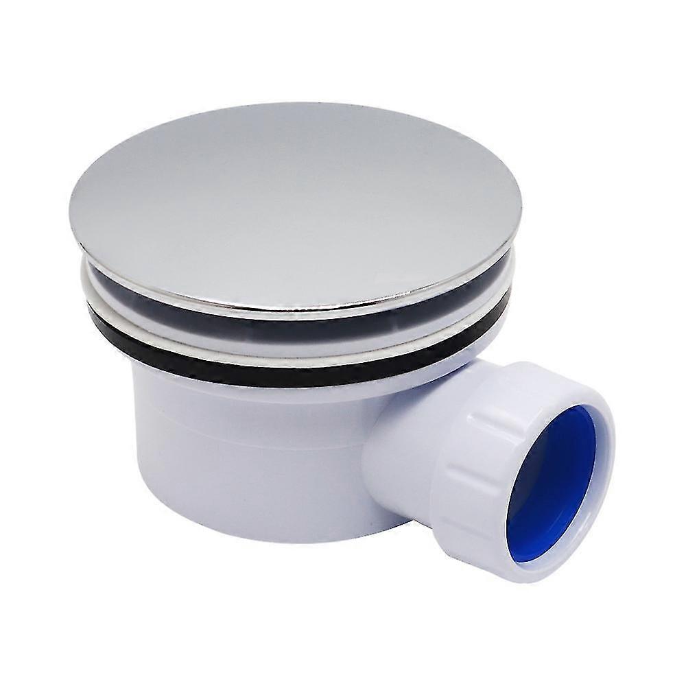 Plastic Shower Tray Drain - Shower Tray Drain 90 Mm Diameter Hole Abs Chrome