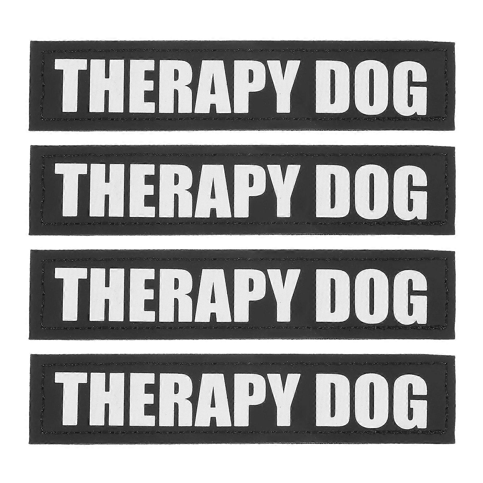 2ペアキャミソール取り外し可能なワッペンベスト刺繍フック取り外し可能なドッグタグサービスベストワッペン犬用ハーネス