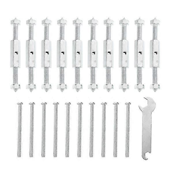 10 Sets Durable 86 Type Electrical Box Repair Kit Switch Socket Junction Box Repairer Switch