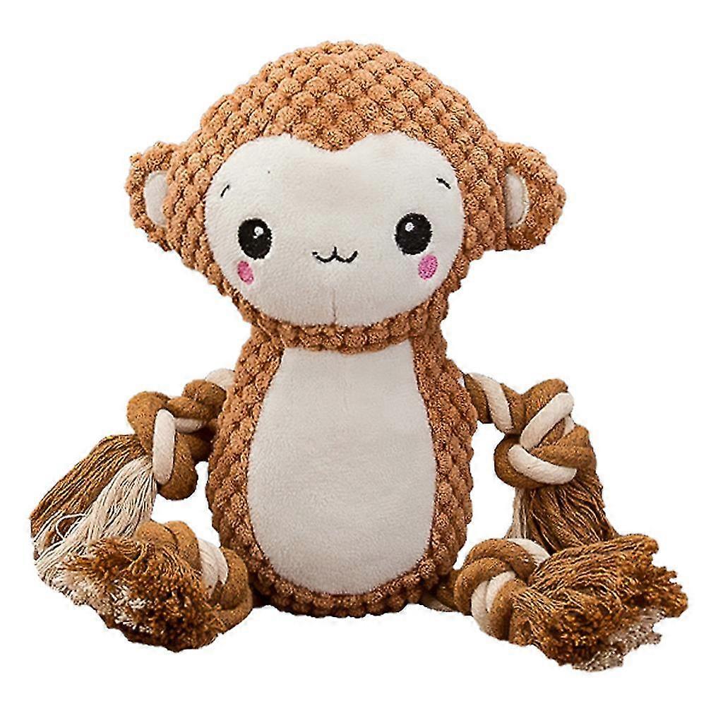 Squeak Dog Toys Interactive Stuffed Plush Chew Toy For Small To Large Dogs