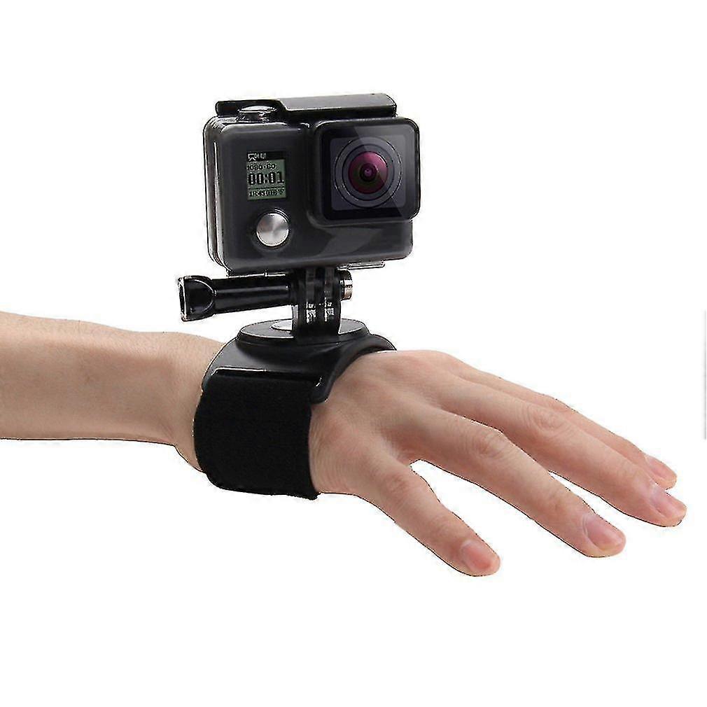 Puluz Pu178b Hand Wrist Arm Leg Straps 360-degree Rotation Mount For Gopro