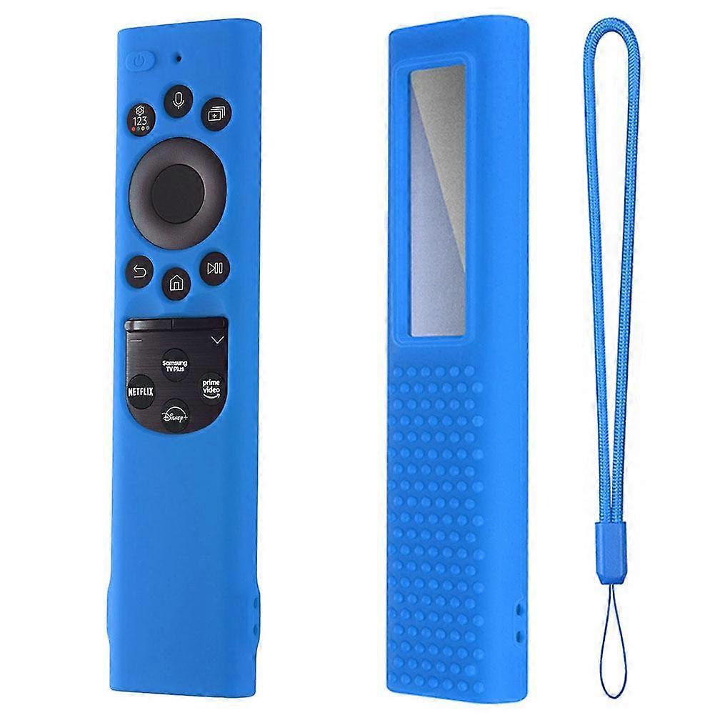 Skin Frienldy Smart TV remote control shell silicone case anti ald anti flicker Samsung 2022 TM2280EcoBN59 solar remote control