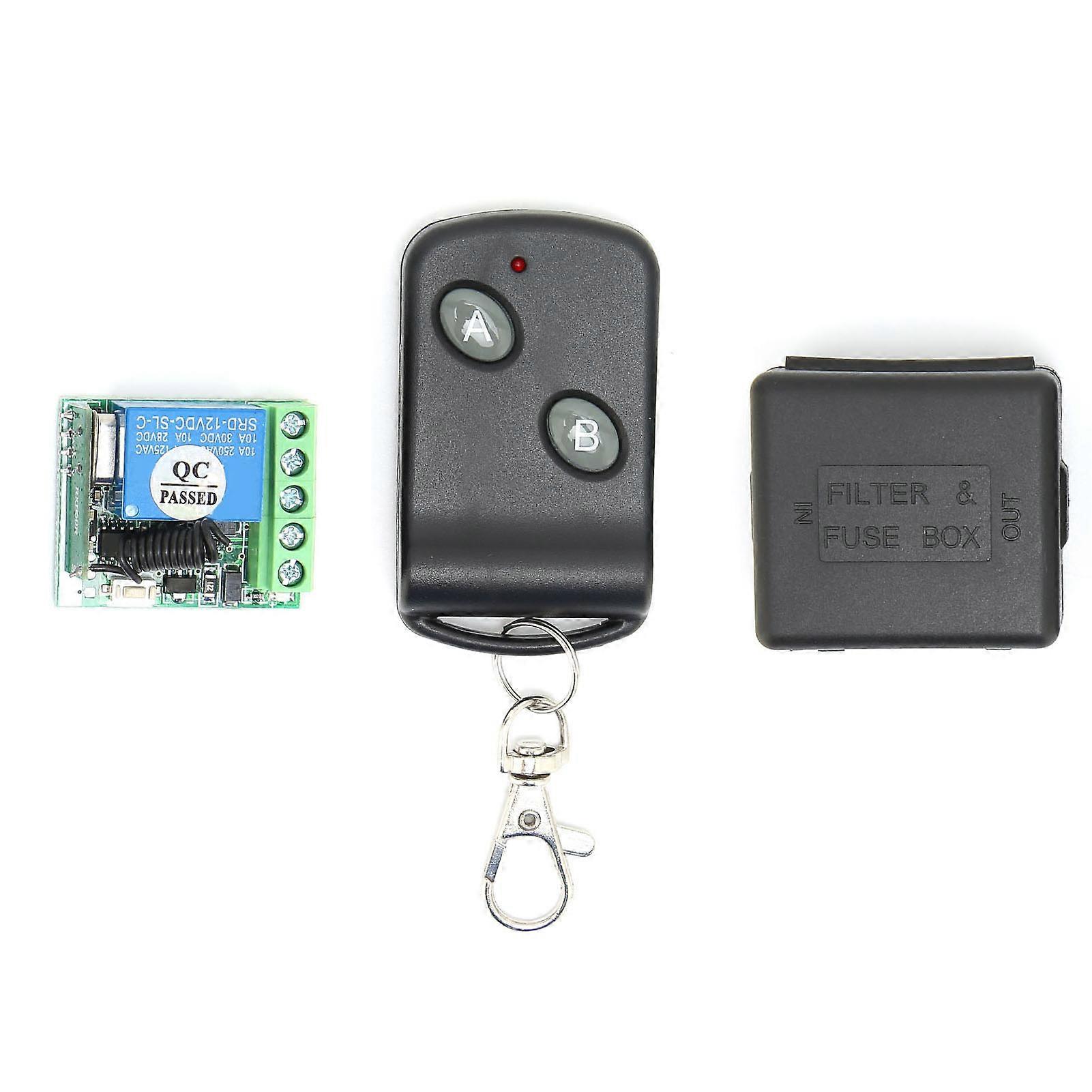 Akhd2 Two Button Remote Control Light And Portable Signal Strong Learning Wireless Control Switch