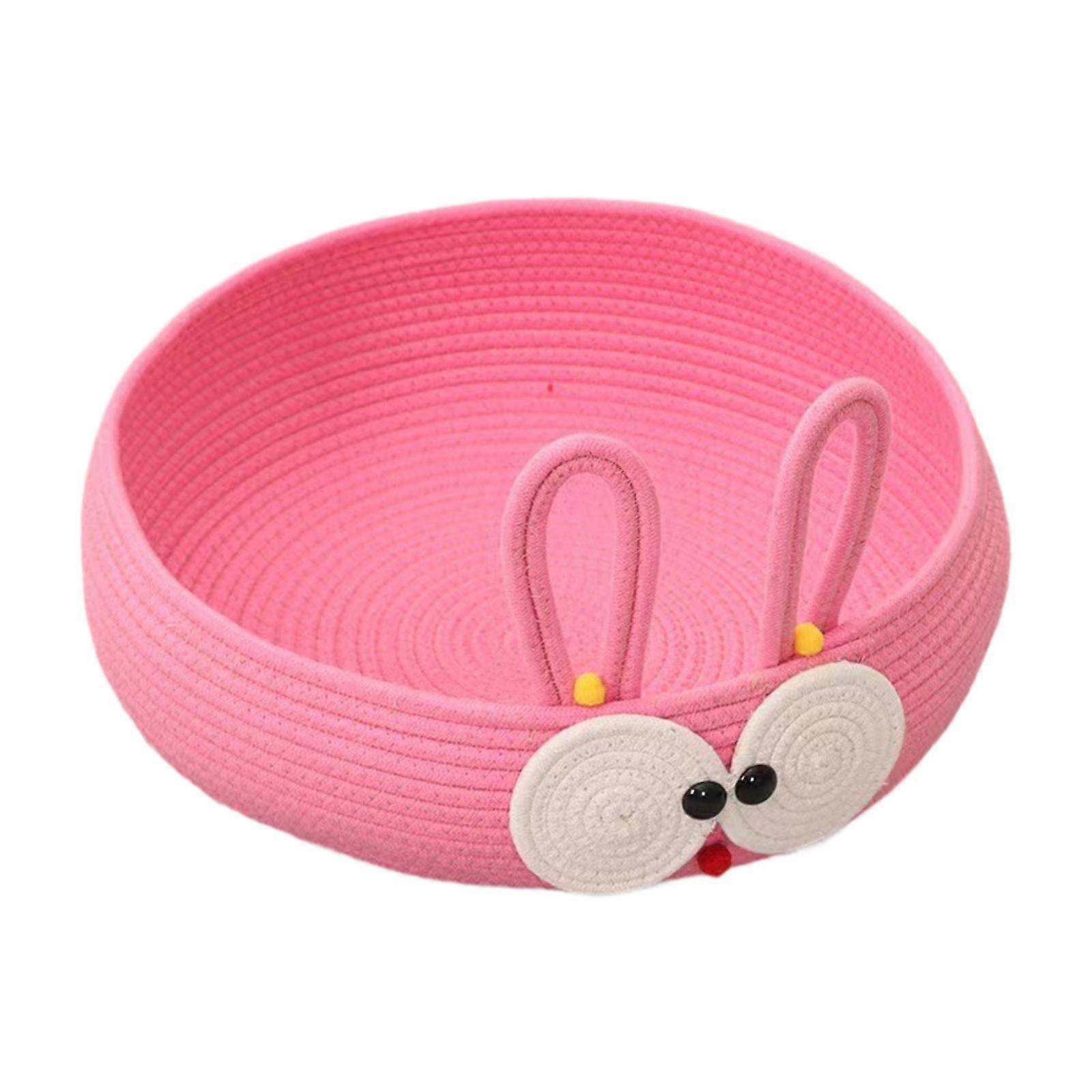 Pets Nest Cool Breathable Folding Portable Pet Sleeping Bed for Small Dog Cat Pink