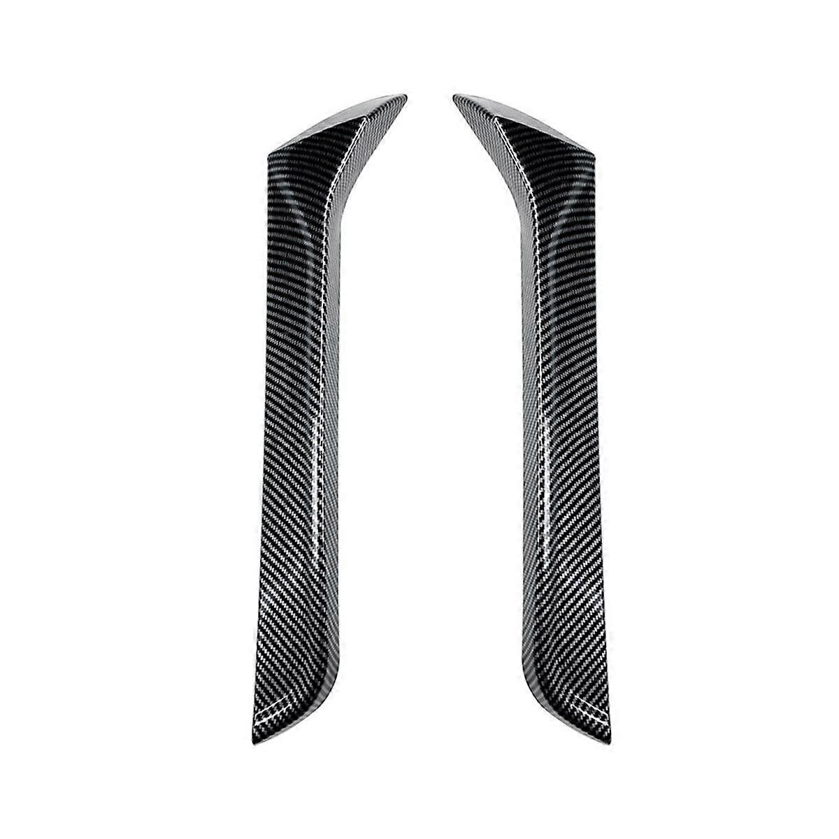 Car Rear Window Side Spoiler Canards Splitter 2017-2024 Rear Windshield Side Wing Trim Sticker,B