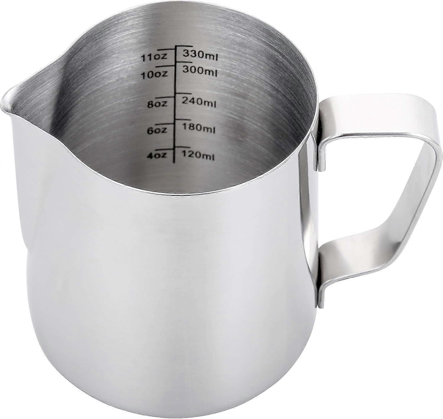 Espresso Milk Frothing Pitcher 20 oz,Espresso Steaming Pitcher 20 oz,Coffee Milk Frothing Cup,Coffee Steaming Pitcher 20 oz/600 ml