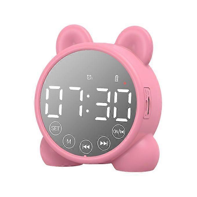 P1 Speaker Bluetooth-compatible 5.0 Large Screen Mini-Pink