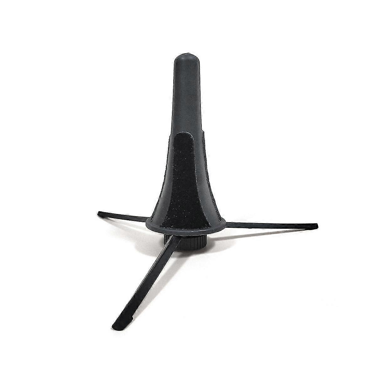 Wind Music Accessories Portable Detachable Clarinet Stand Clarinet Display Stand Black Three-legged