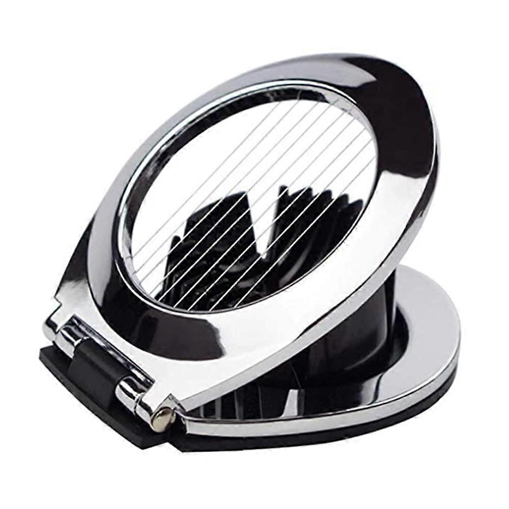 Egg Cutter Stainless Steel Fancy Split Egg Split Multi-Function Preserved Egg Split Petal Kitchen Household Egg Opener