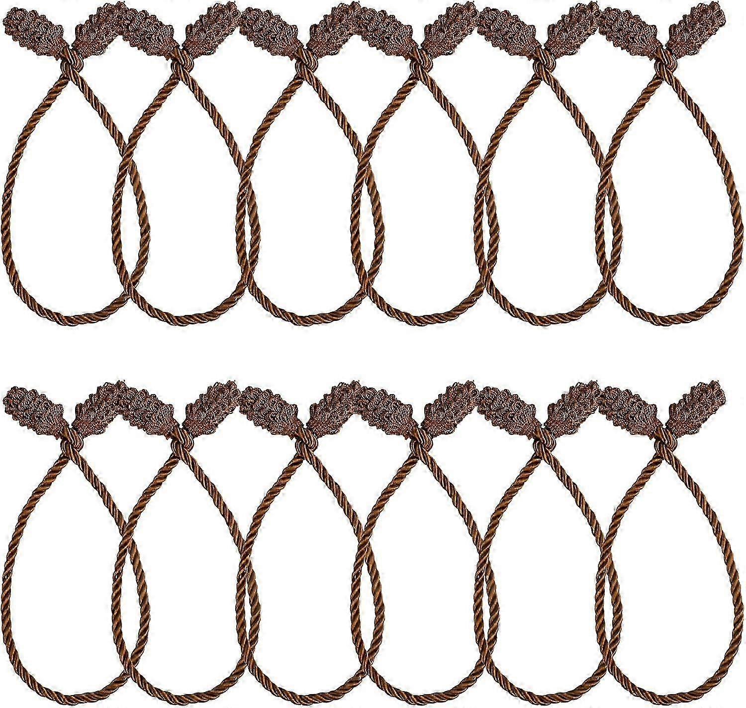 16pcs Christmas Garland Ties,Christmas Banister Twisted Ties Decorative Stair