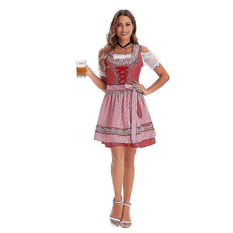 Kvinders Oktoberfest kjole Bayerske kostumer 2
