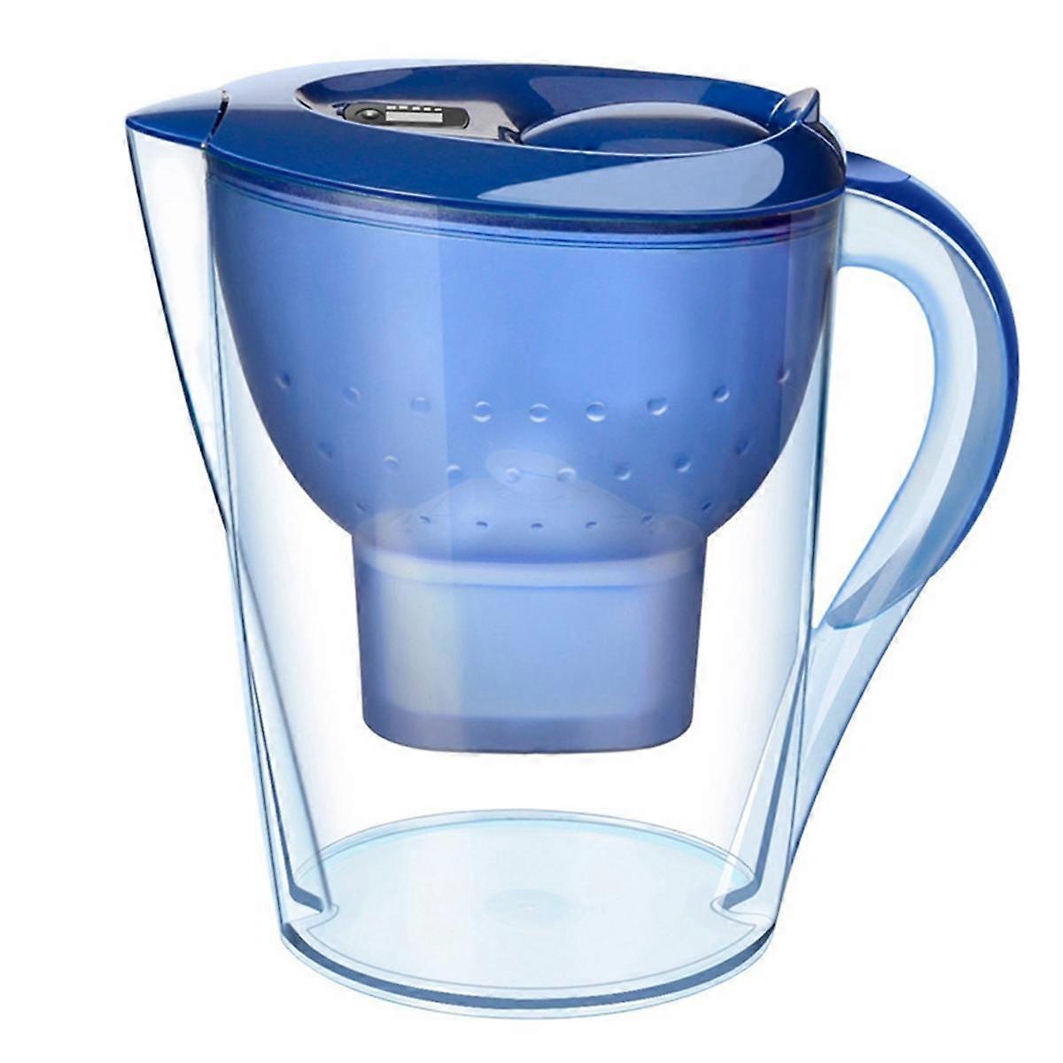 Water Filter Pitcher 3.5L Portable Home Activated Carbon Kitchen Cold Water Filter Purifier Kettle for Health Kitchen