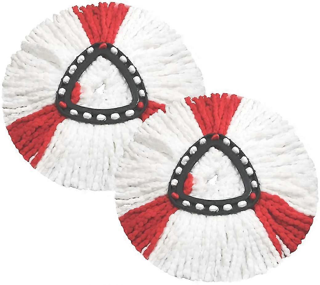 2-piece Replacement Head For Mop 2 In 1 Replacement Head For Turbo Mop