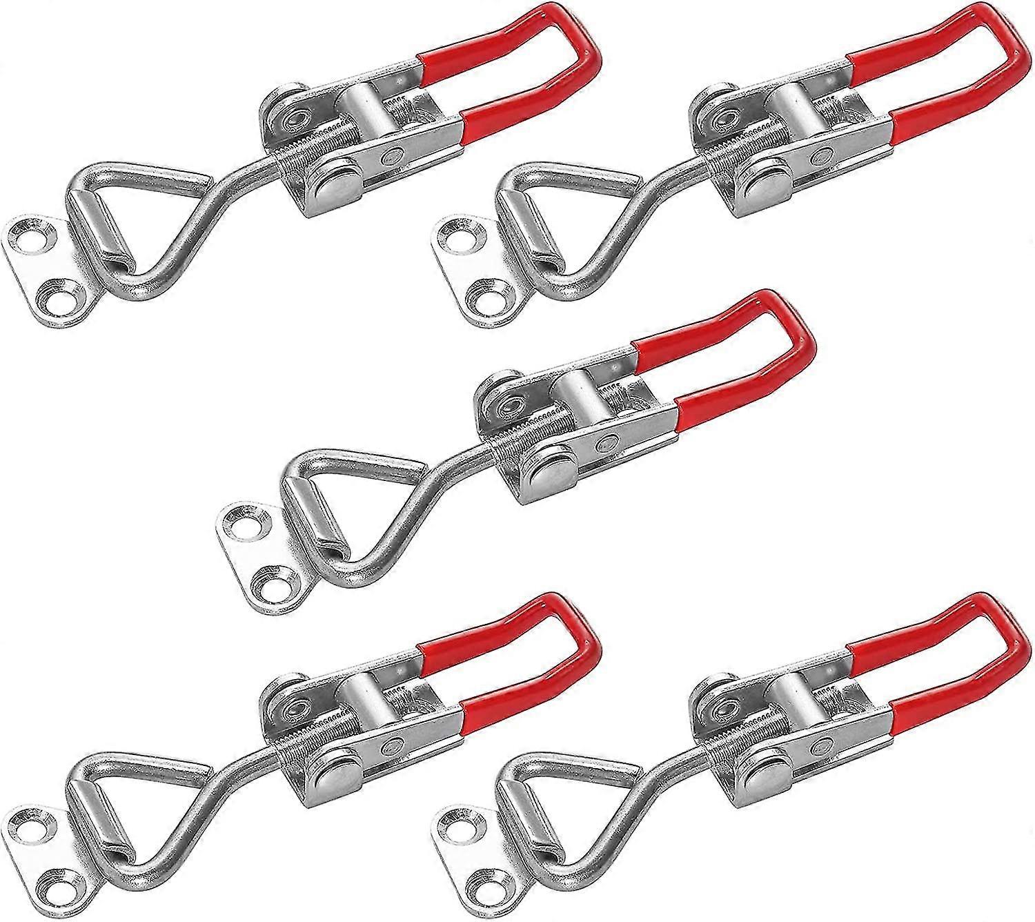 Adjustable Toggle Latches, 5pcs Stainless Steel Lever Toggle Latches 100kg/220lbs Load Tog Crday Gift