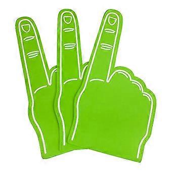 3pcs Foams Fingers Cheerleading Foams Hand Sports Event Cheer Props Sports Accessories