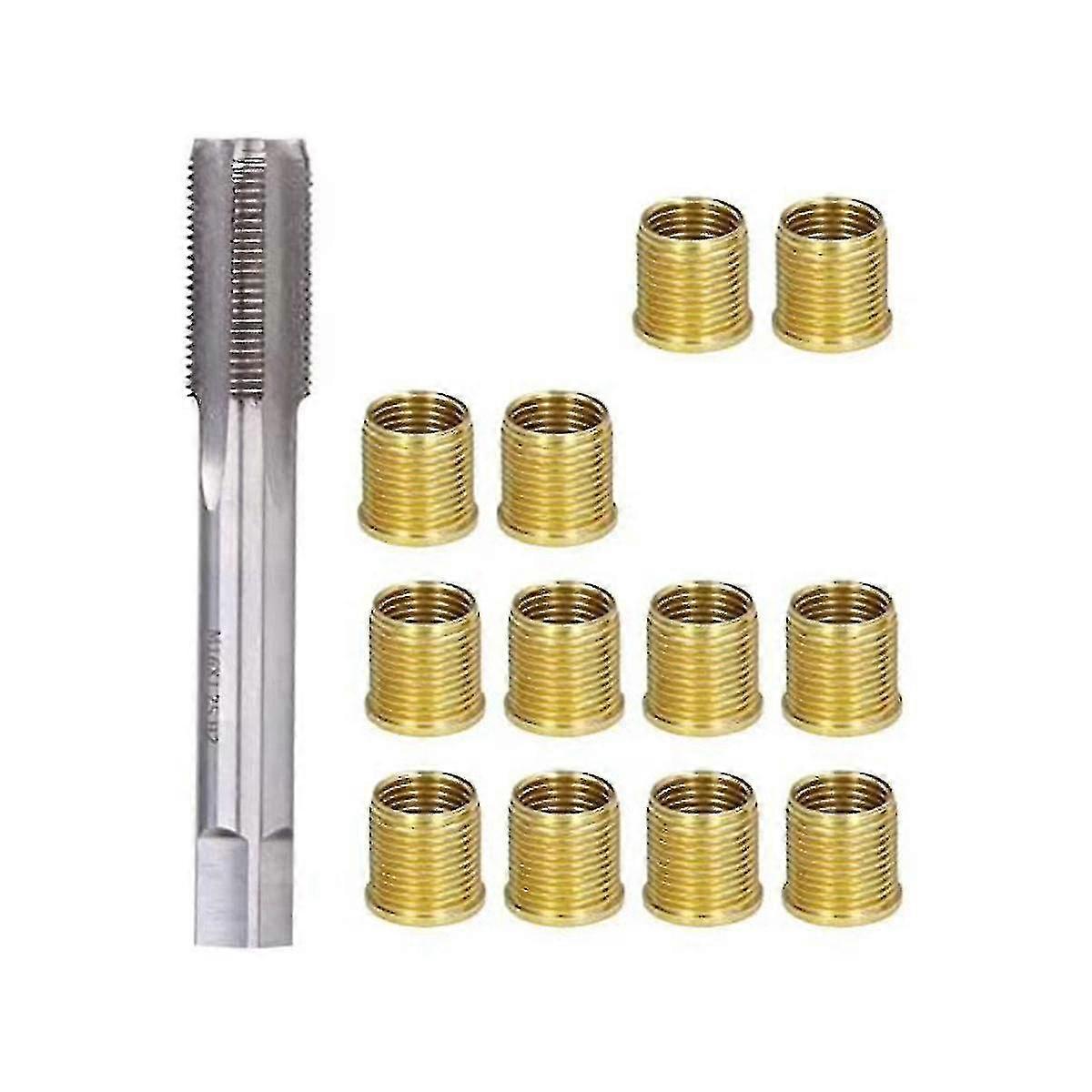 Spark Plug Thread Repair Tools, High Speed Steel Tap Spark Plug With M14x1.25 Inserts And M16x1.25-Good