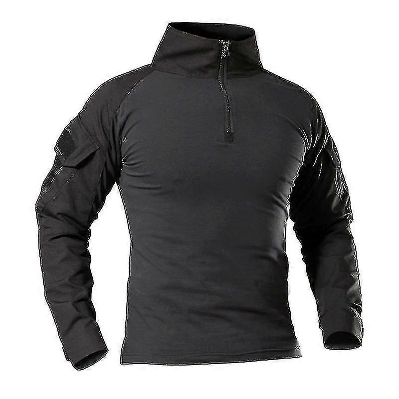 قميص عسكري طويل الأكمام تكتيكي للرجال