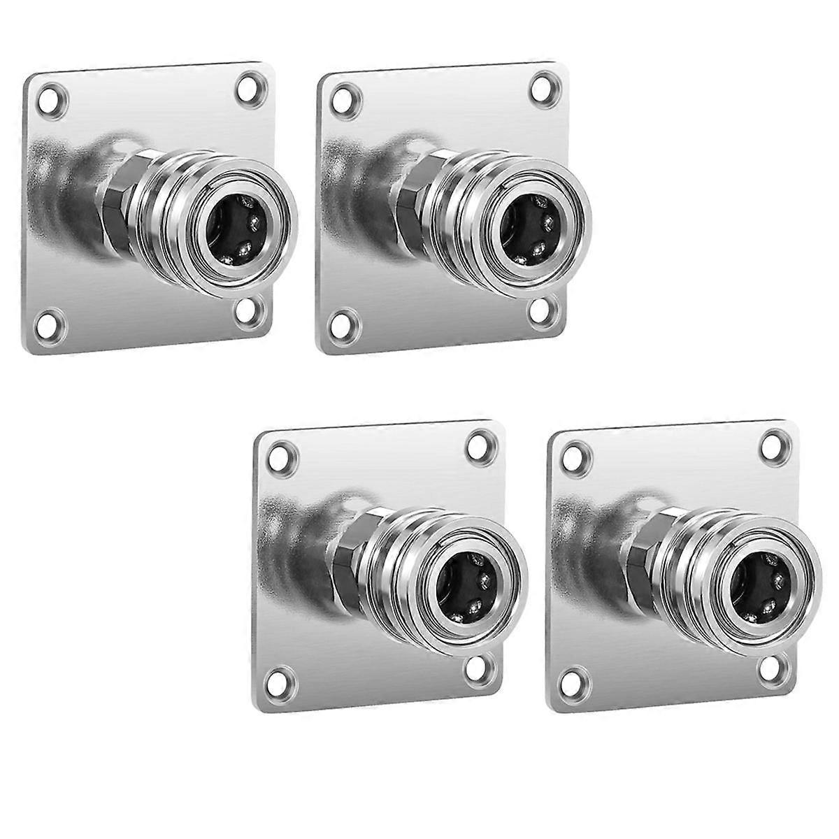 Højtryksrenser skumkanonholder, 1/4 tommer Quick Connect automatisk skumkanonmontering, rustfri St