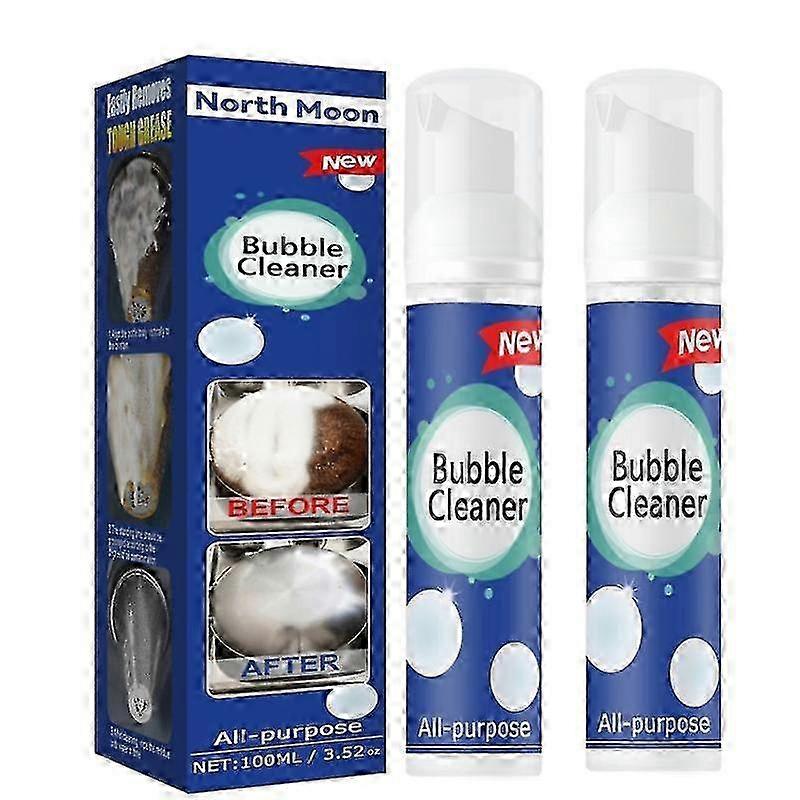 1-3pcs חזק ניקוי בועות תרסיס קצף להסרת לכלוך שומן מטבח 100ml