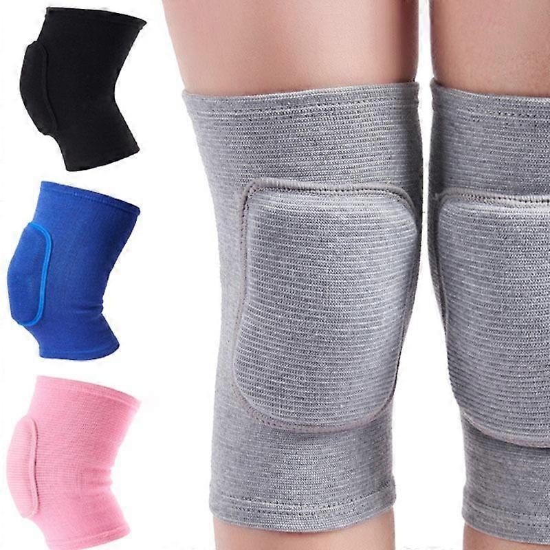 Sports Compression Knee Pads Elastic Knee Protector Thickened Sponge Knees Brace Support for Dancing Workout Training