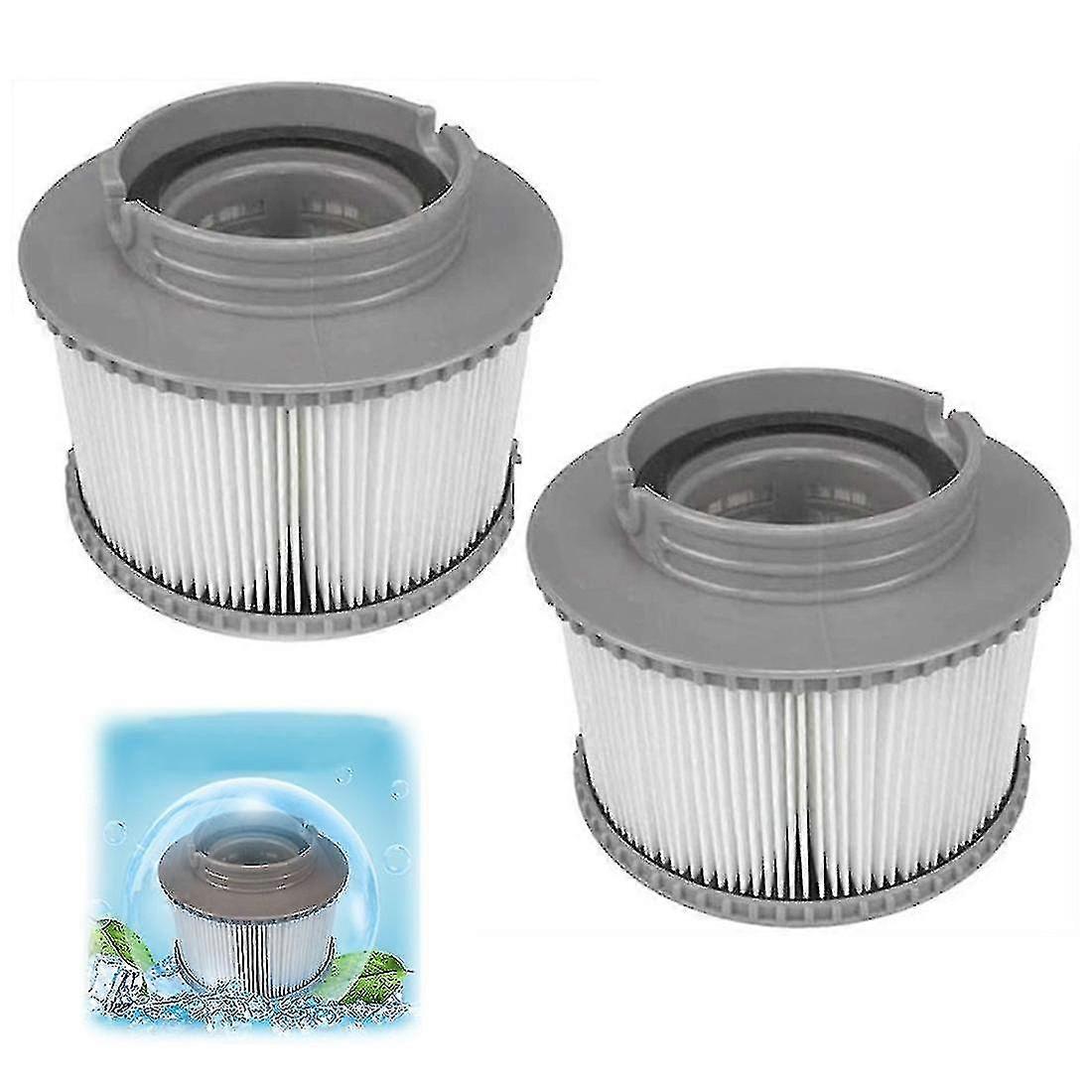 2 Pack Replacement Filter For Mspa Fd2089, Filter Cartridge Pump Fit For Mspa All Current Hot Tubs