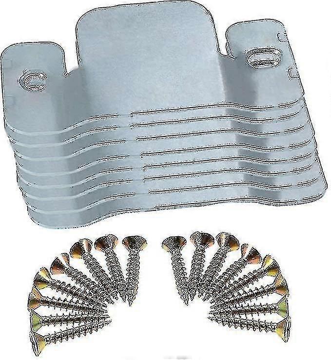 Sofa Interlocking Sofa Connector Bracket With Screws, 8 Pieces Sofa Connectors