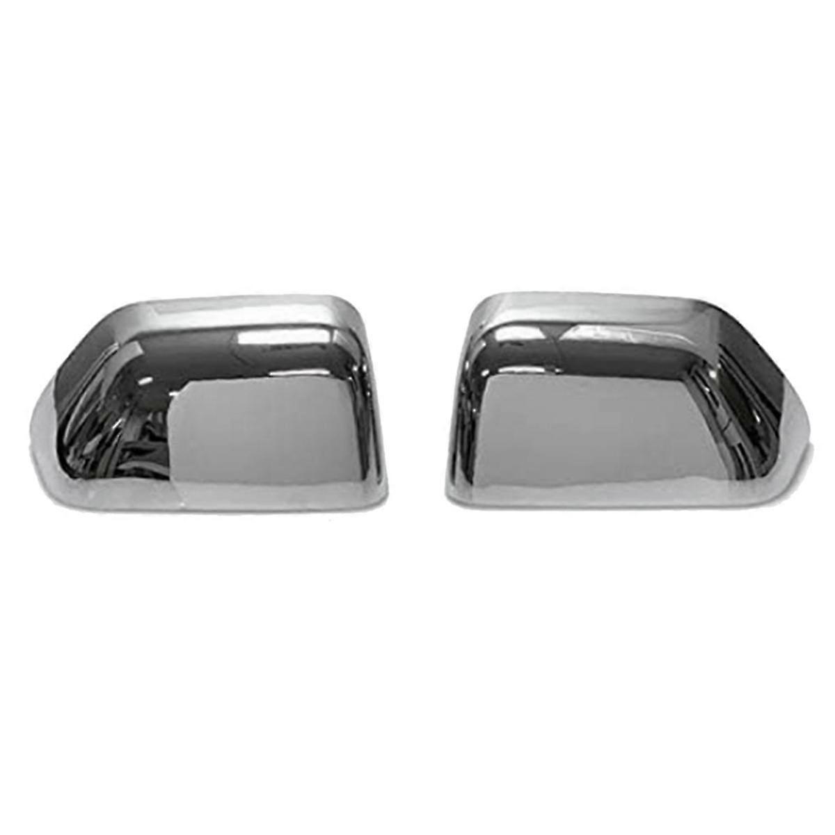 Car Side Mirror Cover for F250 F350 F450 F550 2017-2023 Upper Half Chrome Mirror Housing Car Access