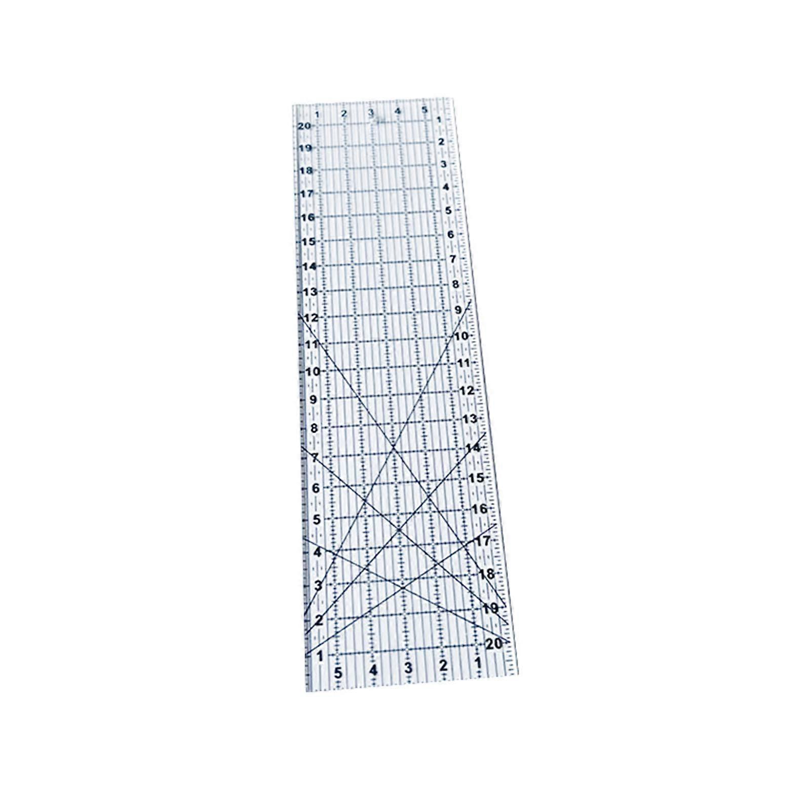 Creative Basket Pattern Template Multifunctional Acrylic Handmade Sewing Ruler Practical DIY Quilting Tools New