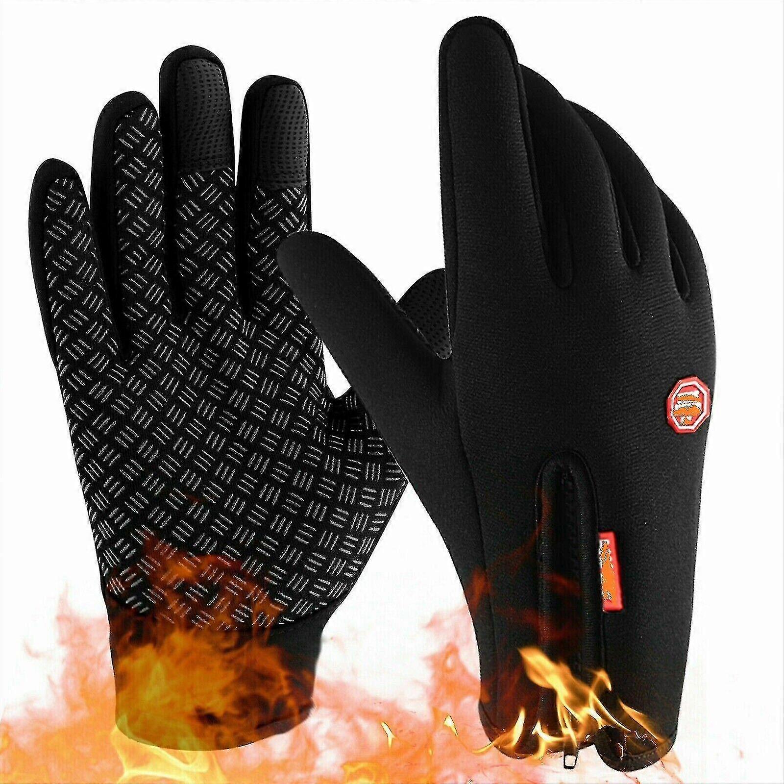 Thermal Windproof Waterproof Winter Gloves Touch Screen Warm Mittens
