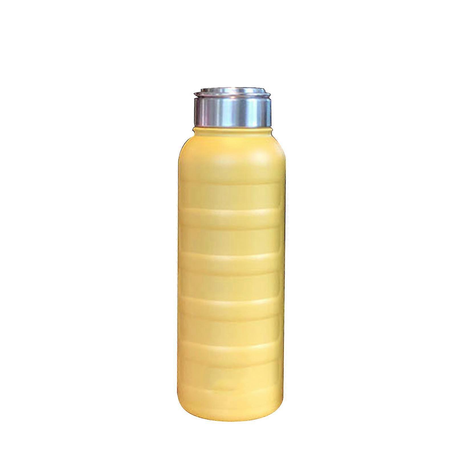 Vesipullo juomapulloille Sports Gym 1000ml kannettava ruostumattomasta teräksestä valmistettu suuri kapasiteetti Caterpillar Kettle Sport vesipullo