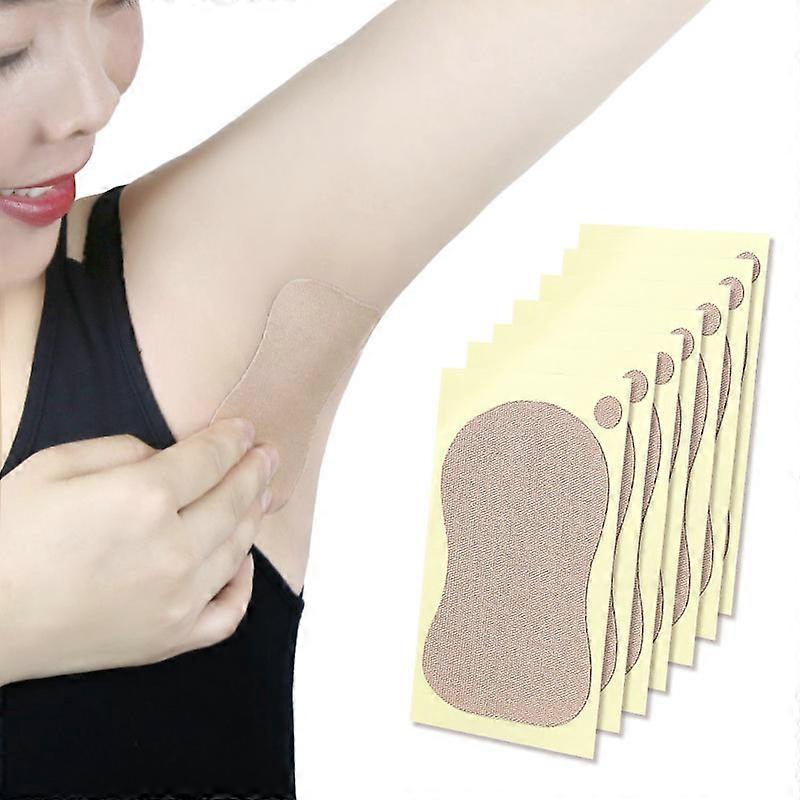 Deodorant Armpit Patch, 10Pcs Disposable Unscented Unisex Underarm Sweat Absorbing Pads, Invisible Armpit Sweat Pads