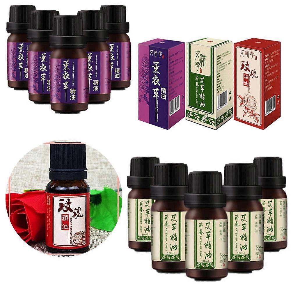 10ml Aromatherapy Essential Oil For Diffuser Aromatic Rose Wormwood Lavender