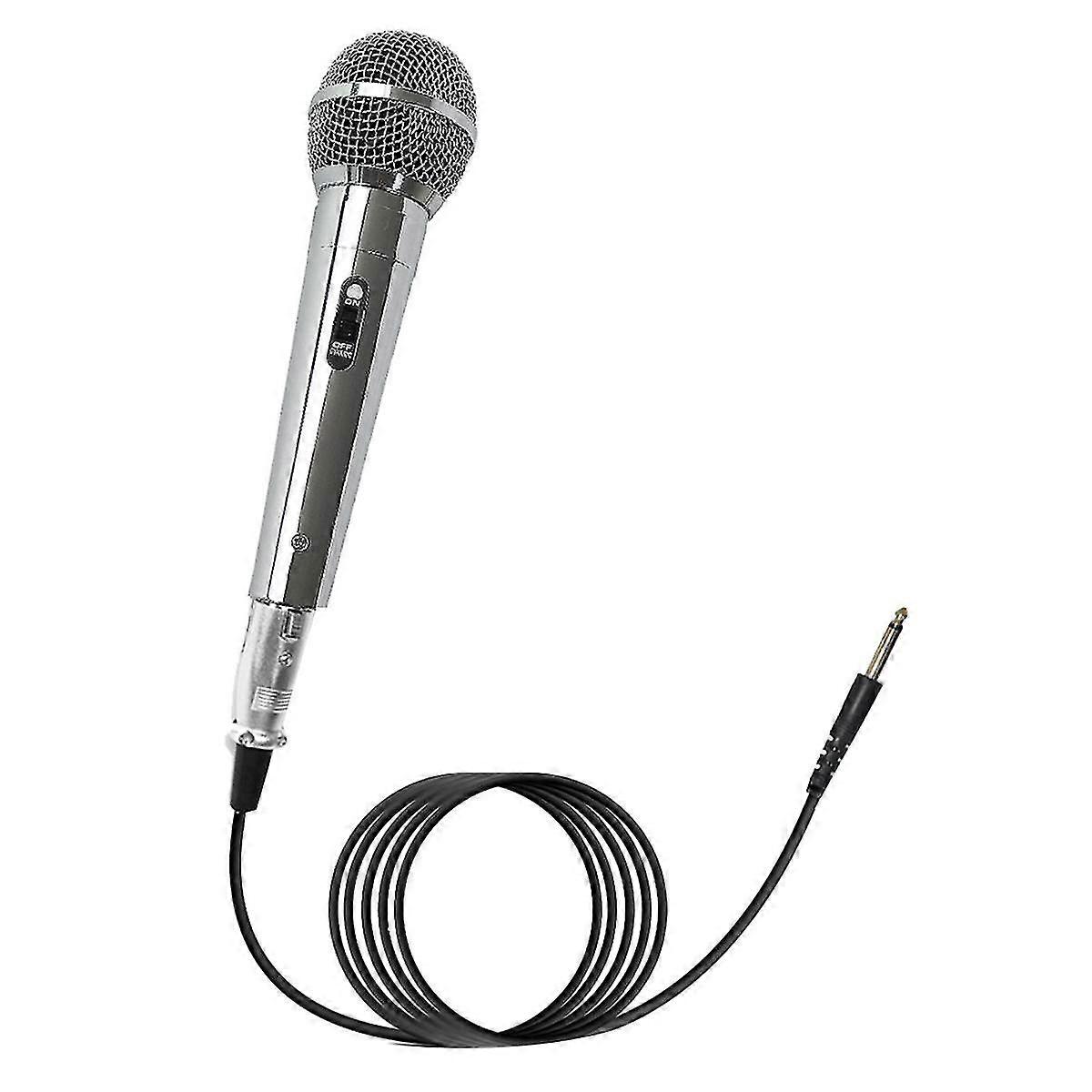 Professional Condenser Mic Handheld Microphone Ktv Singing Stage Performance Wired Microphone