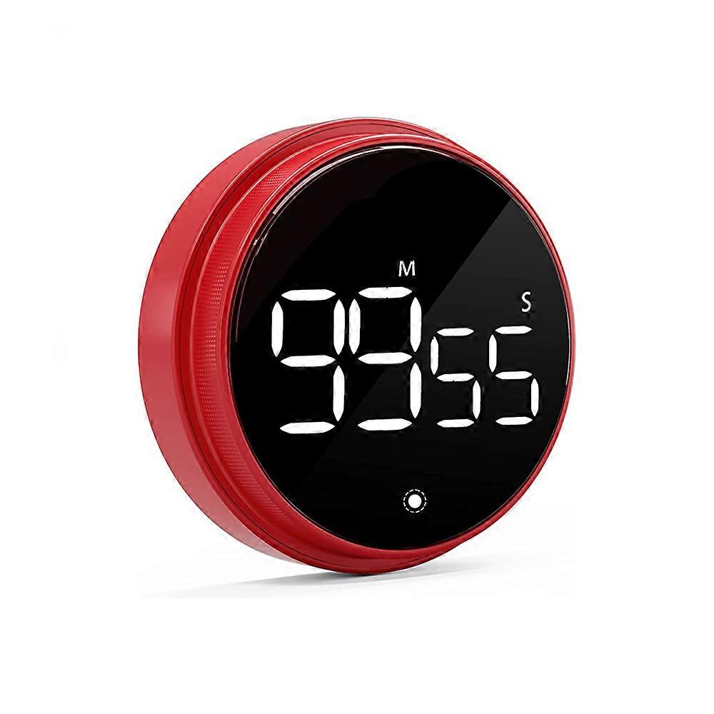 Timers,Digital Kitchen Timer Magnetic with Large LED Display, Vol