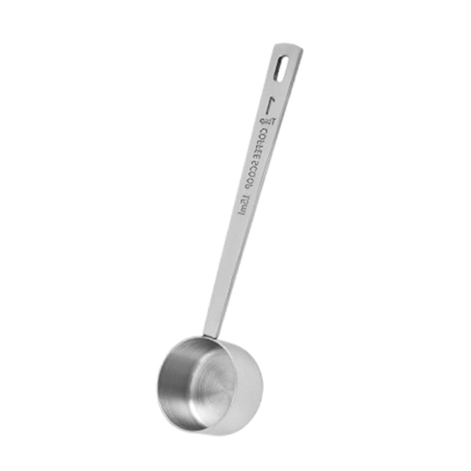15ml/30ml Measuring Spoon Precise Food Grade Convenient Solid Color Easy to Clean Measurement Lightweight Stainless Steel Measuring Spoon for Home Kae