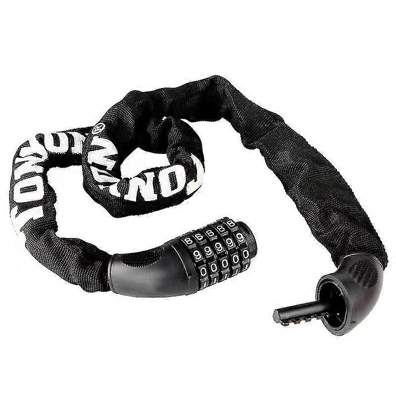 Bicycle Lock Lock Security,with Number Code Chain Lock,anti-theft Bicycle Locks For Fence,e-bike