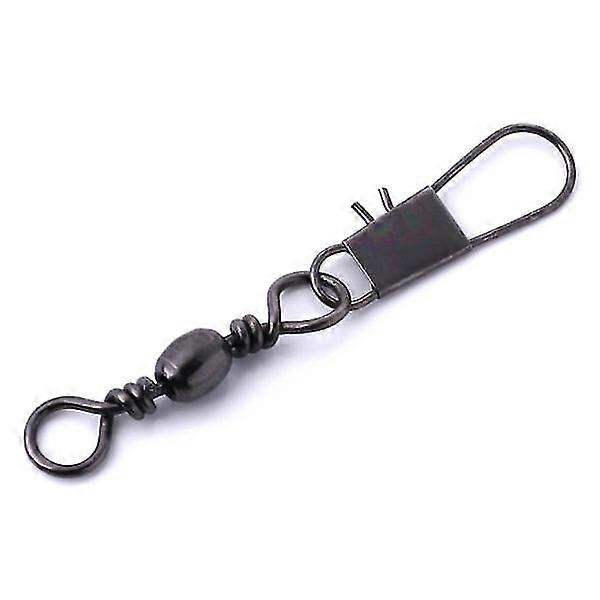 50 Pcs Bait Lock - Snap Lid With Playing Black