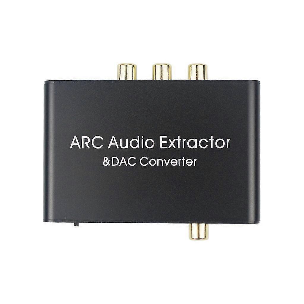 Dac Audio Converter Digital Hd-mi Optical Spdif Coaxial & Analog- 3.5mm L/r