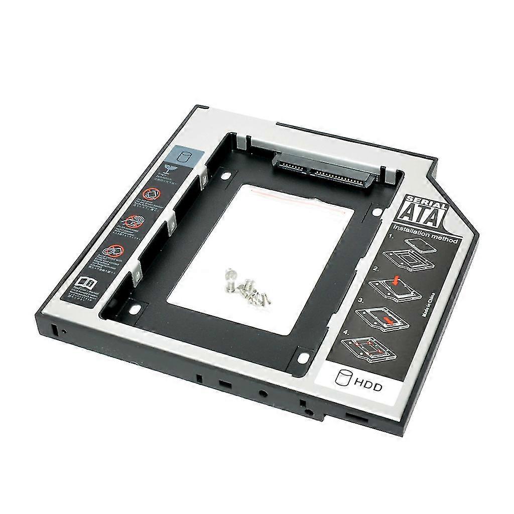 Hard Drive Caddy Optical Bay Adapter Gaming Laptop Solid State Drive Enclosure
