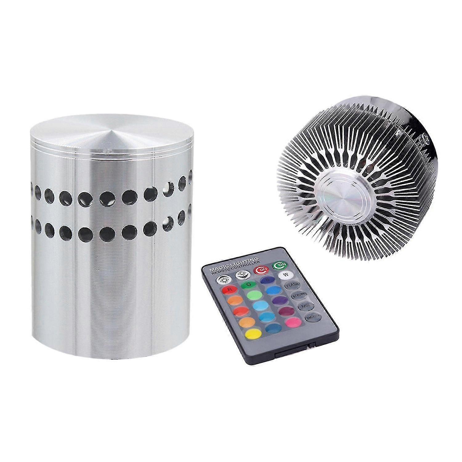 Colorful Rgb Spiral Hole Wall Light