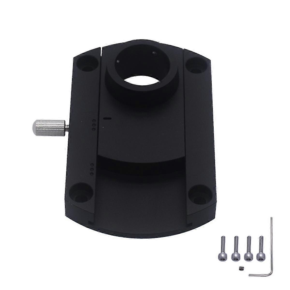 Audio Speaker Adapter Plate 20mm Inner Hole Aluminum Alloy Conversion Arm For Vinyl Record Player Record Gramophone(b)