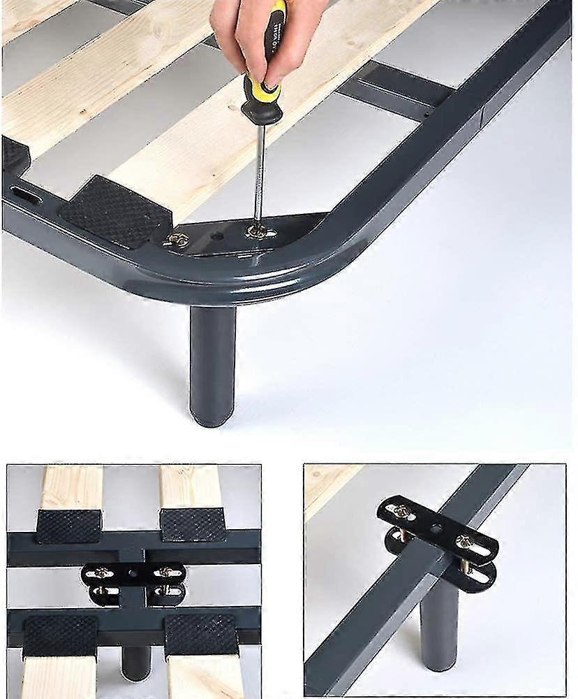 Justerbart höjdstödben för sängram, extra slitstarka stålmöbler