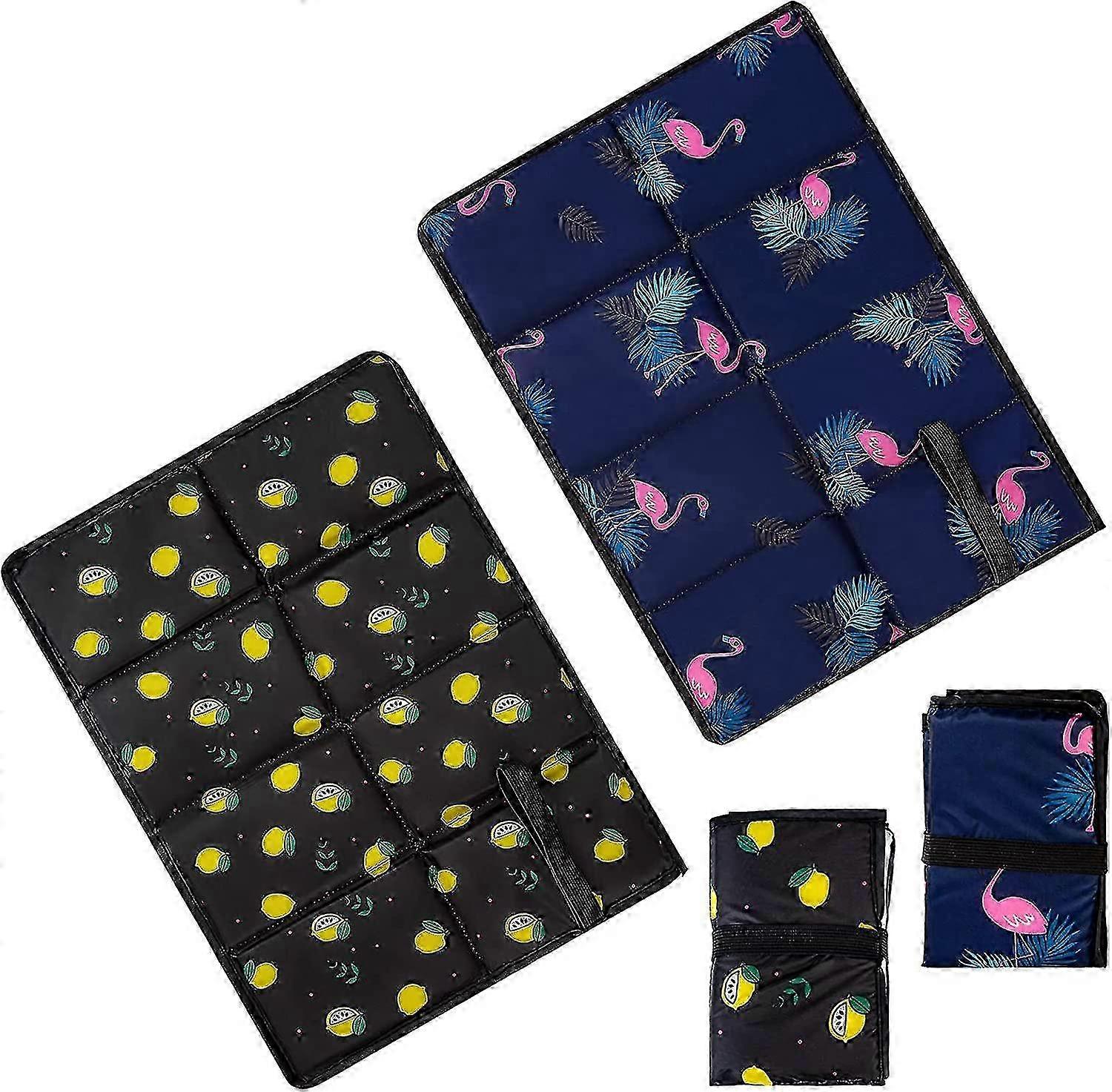 2つのサーマルシートマット子供用マット防水保護水分シートパッドのパック