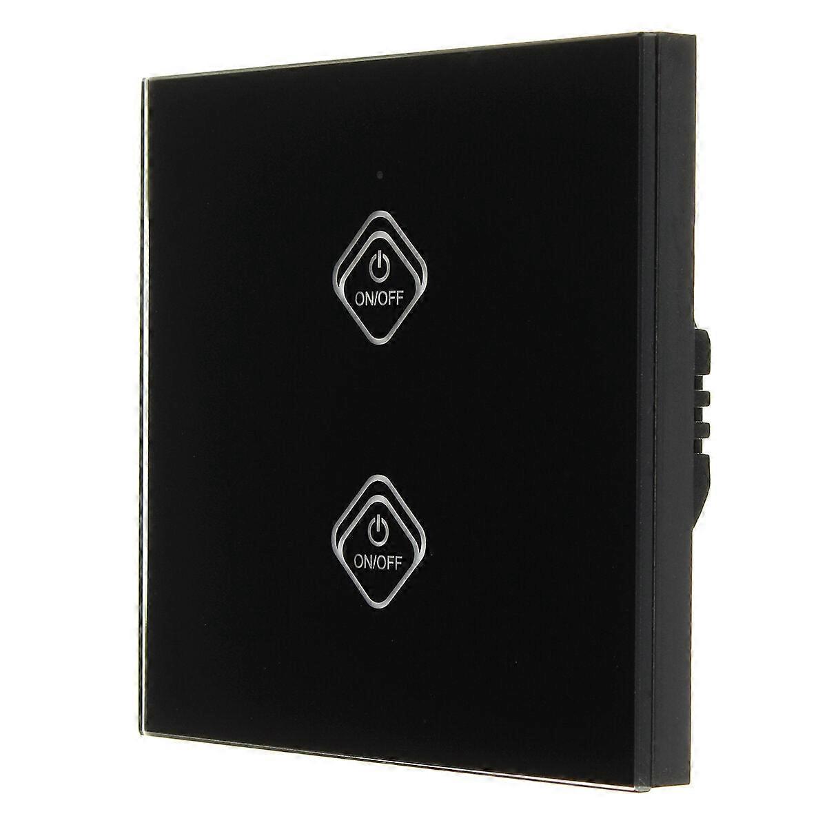 1/2/3/4Gang Wifi Smart Wall Light Remote Touch Switch Panel Work With Alexa /google Home