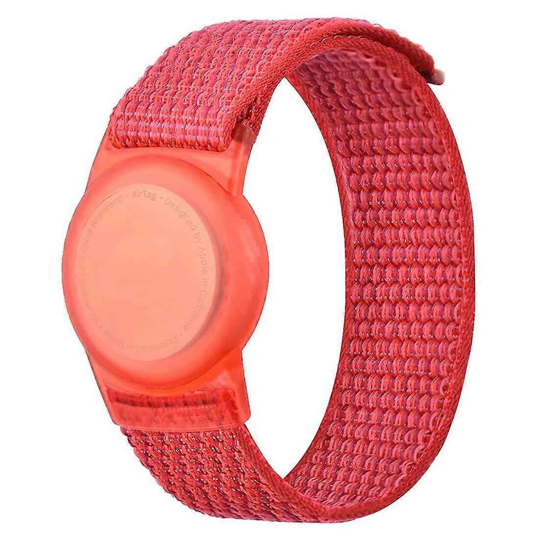 Kid Wristband Compatible with , Protective Case for Air Tag GPS Tracker Holder with Nylon Bracelet C
