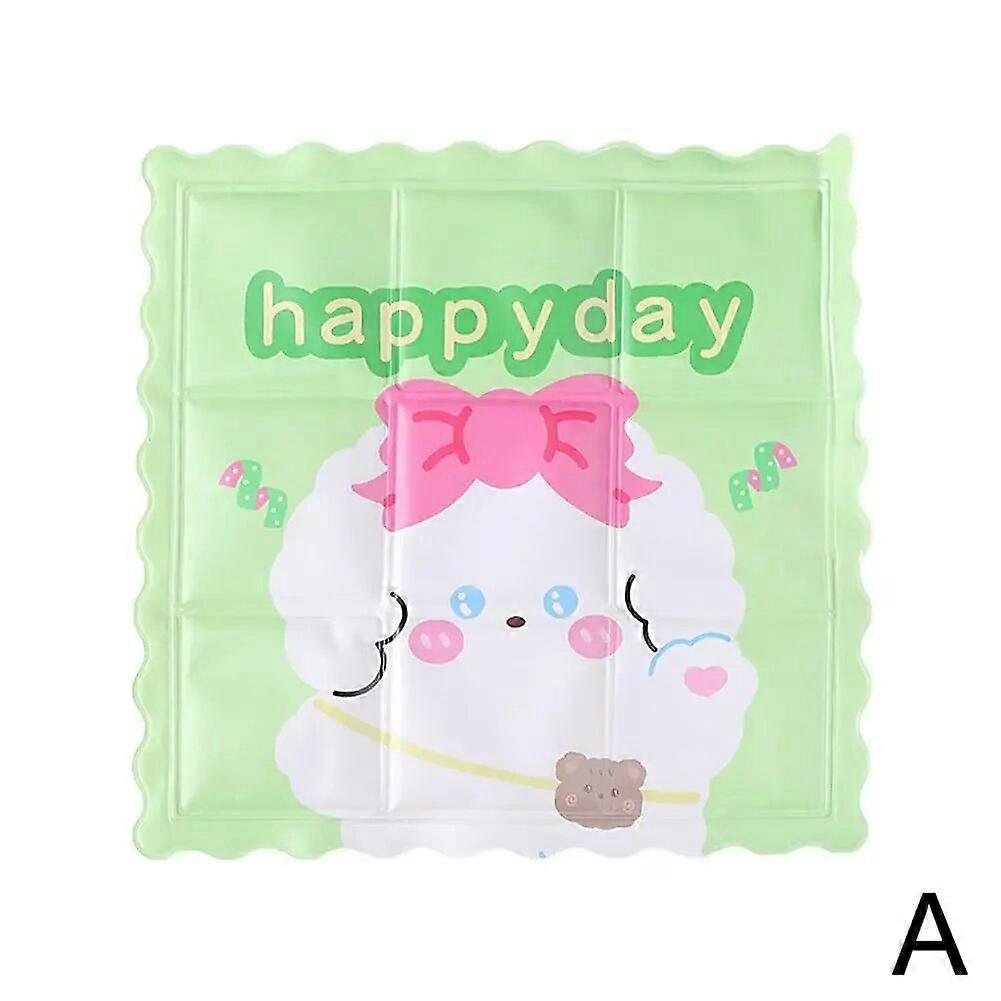 קיץ קירור כרית קרח לחיות מחמד קריקטורה כלבים חמודים חתולים שינה מיטה מגניבה נושם נוח רחיץ מחצלת לחיות מחמד אספקה V7x7